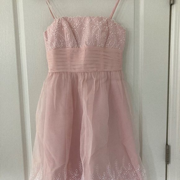 Pretty in Pink Bridesmaids Dress - Picture 1 of 4